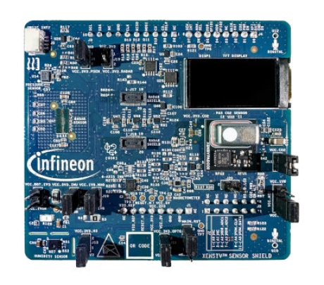 XENSIV™ Sensor Shield para Arduino con sensores Infineon y Sensirion para aplicaciones domóticas