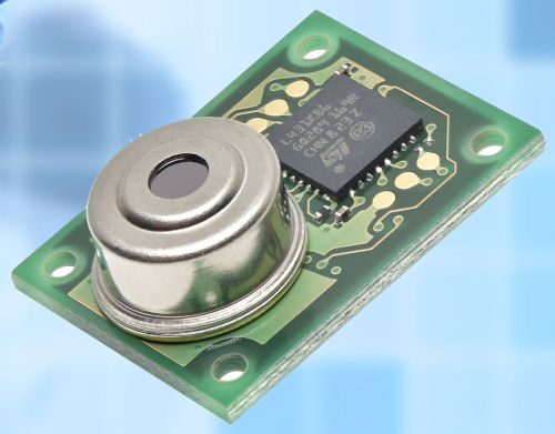 Sensor térmico MEMS con un ángulo de detección muy amplio