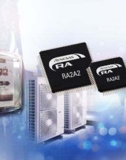 MCU Renesas RA2A2 con soporte analógico de alta resolución y actualización en aire