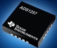 texas instruments ads1257 24 bit converter w