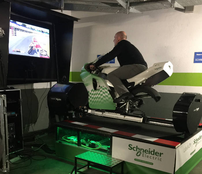 simulador schneider moto gp 2 w