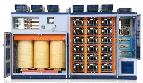 Variador de velocidad de media tensión MVW3000