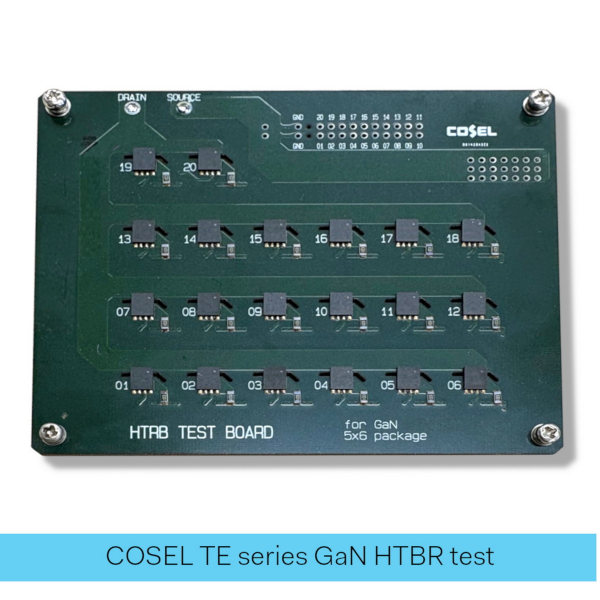 placa de prueba HTAB polarización inversa