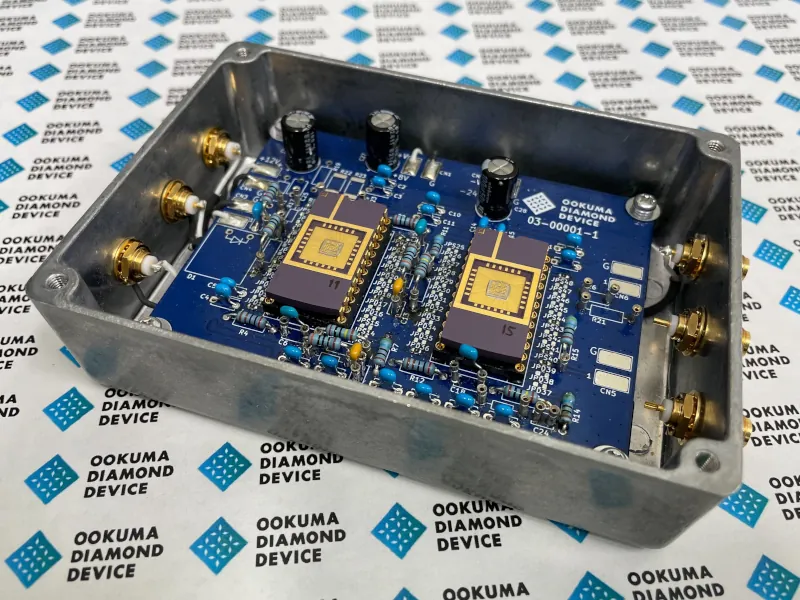 Figure 03 differential MOSFET diamond amplifier