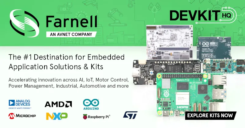 Comparador de kits de desarrollo Farnell