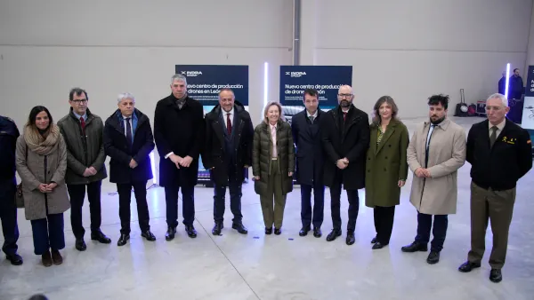 Fabrica de drones de Indra en Leon