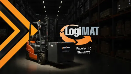 Las baterías de tracción de GS Yuasa en Logimat 2026
