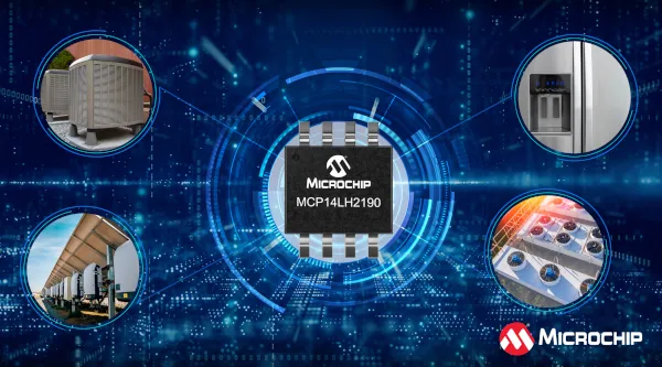 CI controlador de puerta para control de motores de Microchip