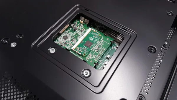 placa raspberry pantalla NEC