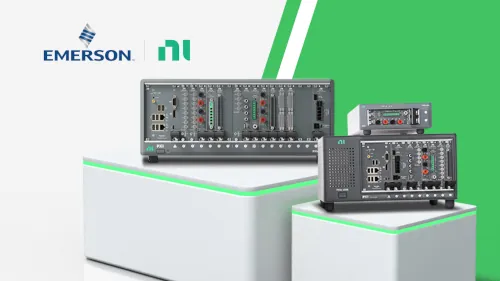 módulos NI PXI de Emerson para prueba y medida