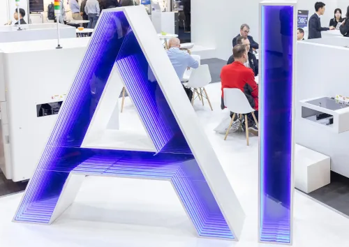 La inteligencia artificial es uno de los temas principales de electronica 2026.  © Messe München GmbH