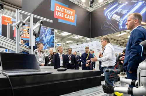 Feria de Hannover - Reciclaje de Baterías eléctricas