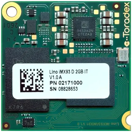 Módulo Toradex Lino IMX93
