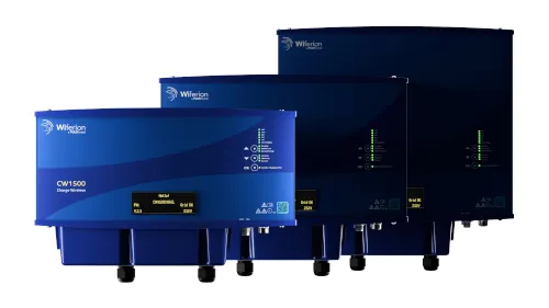 Infraestructura de recarga inductiva: la nueva familia CW Charger de Wiferion impulsa la carga industrial global