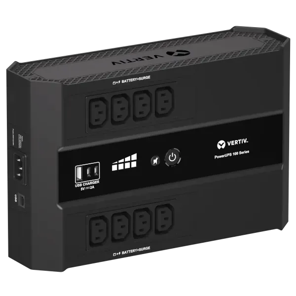 Vertiv PowerUPS 100 Standby Series, gama de SAI compactos para entornos digitales distribuidos