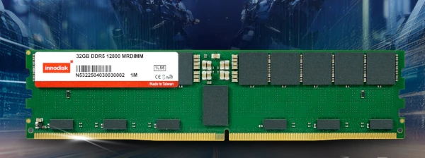 Modulo de memoria Innodisk MRDIMM DDR5 de 12800 MT/s