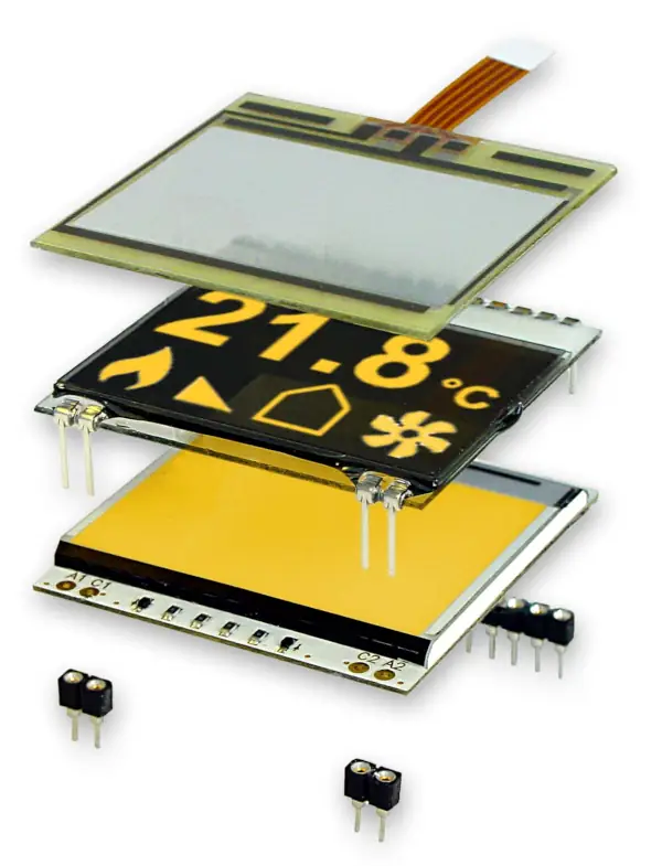 用于工业应用的低功耗 LCD EA DOG