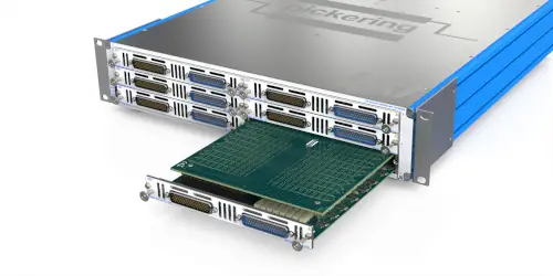 Pickering presenta la matriz LXI 65-217 de 2 A ampliable hasta 384×8