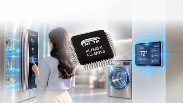 Сверхнизкопотребляющий микроконтроллер RL78/G21 для бытовой техники
