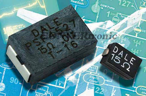 Resistencia de película metálica de alta precisión en tamaños 2012 y 4527